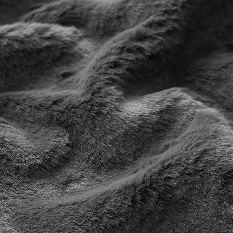 tessuto da tappezzeria ecopelliccia – grigio scuro,  image number 3