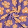 tessuto peluche fiori | Poppy Fabrics &ndash; lavanda/albicocca,  thumbnail number 3