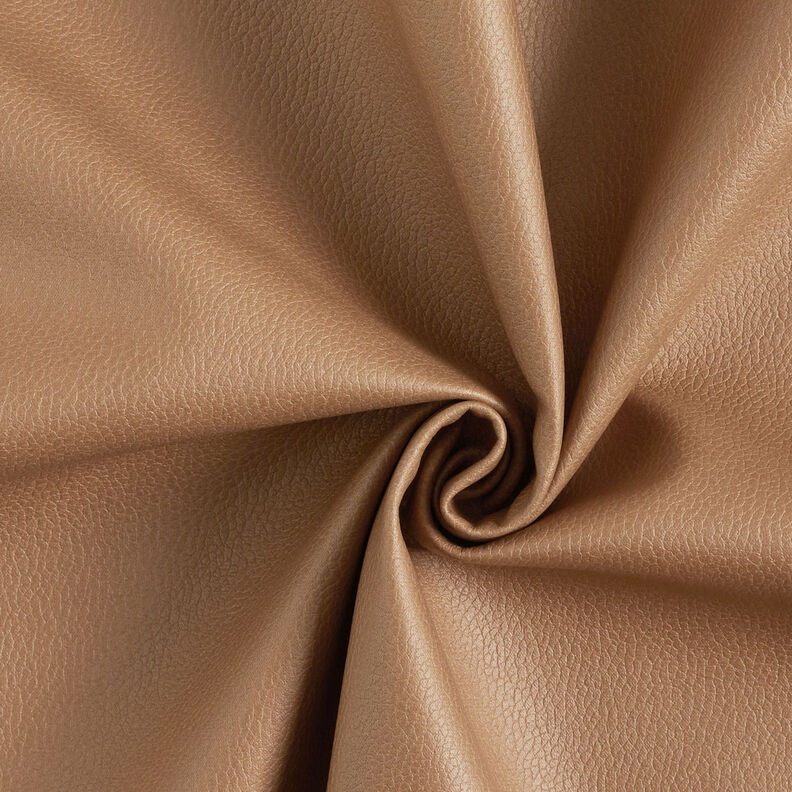 tessuto da tappezzeria similpelle Goffratura leggera – marrone,  image number 1