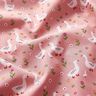 popeline di cotone Oche sul prato – rosa,  thumbnail number 2
