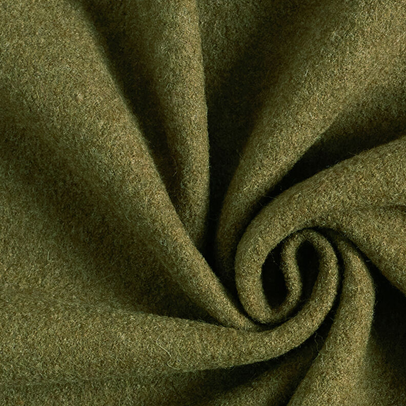 loden follato in lana mélange – verde oliva,  image number 1
