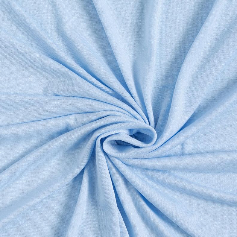Jersey estivo in viscosa leggera – azzurro,  image number 1