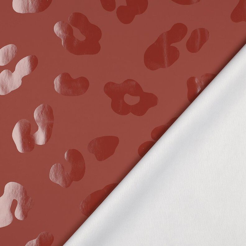 tessuto per impermeabili leopardo – malva,  image number 4