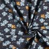 jersey di cotone graziosi fiorellini – nero-azzurro,  thumbnail number 3