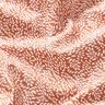 tessuto in cotone cretonne Mini foglie – aragosta/bianco,  thumbnail number 2