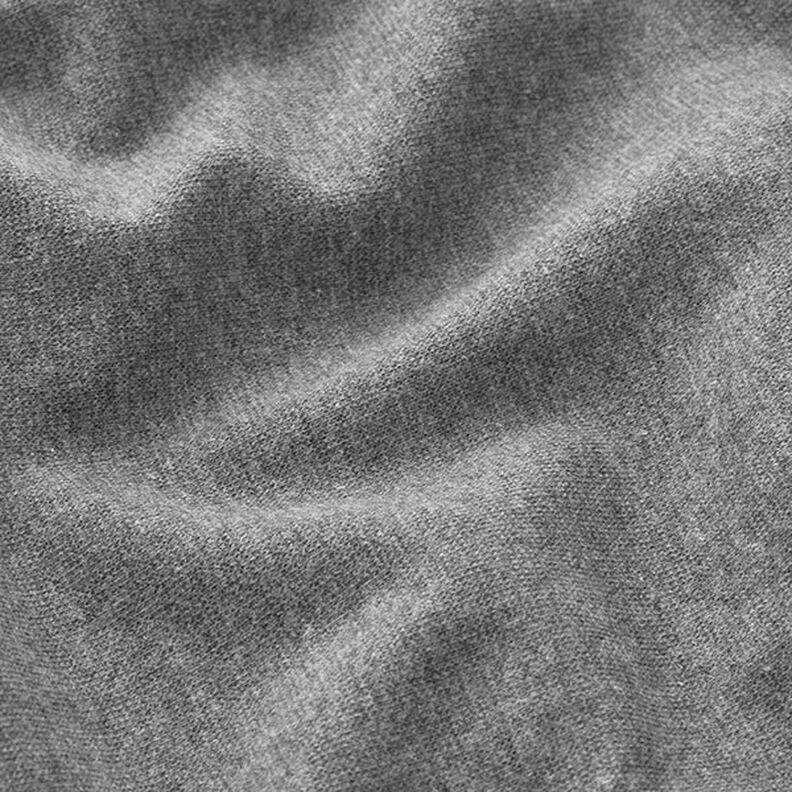 tessuto per bordi e polsini mélange – grigio scuro,  image number 4