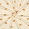 GOTS jersey di cotone orsi | Poppy Fabrics – bianco lana/marrone chiaro,  thumbnail number 3