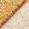 cotone rivestito Boccioli floreali – giallo curry/bianco,  thumbnail number 5