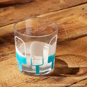 pellicola vinilica cambia colore con il freddo Din A4 – bianco/azzurro, 