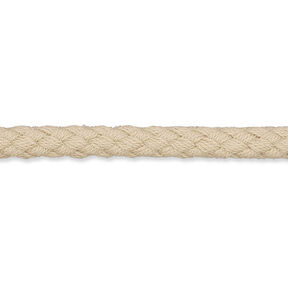 Cordoncino in cotone [Ø 5 mm] – naturale, 