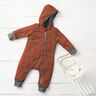 loden follato in lana – terracotta,  thumbnail number 11