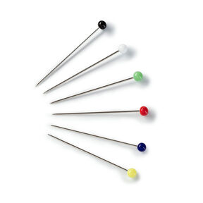Perni con testa in vetro [30 x 0,60 mm] | Prym, 