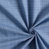 Tessuto per camicie a quadretti fini – bianco/colore blu jeans,  thumbnail number 3