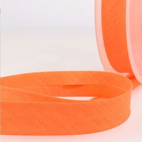 Nastro in sbieco Polycotton [20 mm] – arancio neon, 