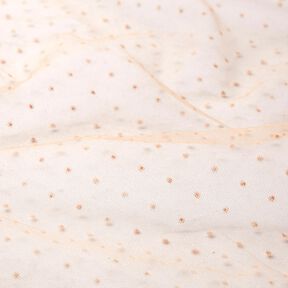 tulle Vellutino a punti – beige, 