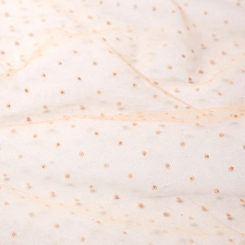 tulle Vellutino a punti – beige,  image number 2
