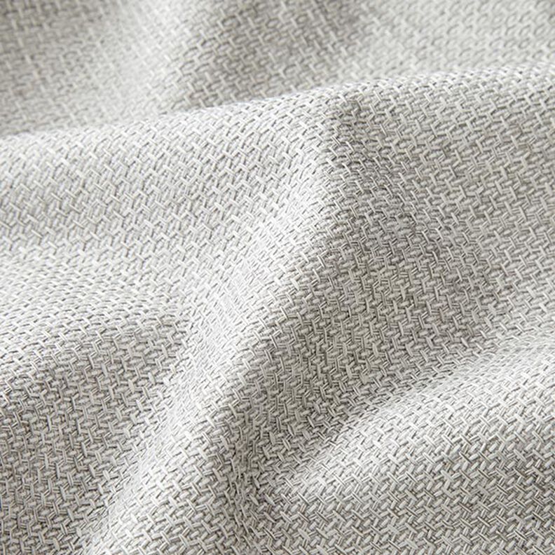 tessuto da tappezzeria struttura a nido d'ape – grigio chiaro,  image number 2
