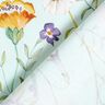 tessuto in cotone popeline Fiori selvatici – menta chiaro/lavanda,  thumbnail number 4