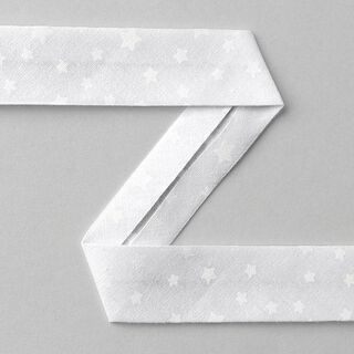 sbieco stelle [20 mm] - bianco, 