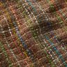 Misto lana vergine bouclé a righe colorate e lurex – marrone medio,  thumbnail number 2