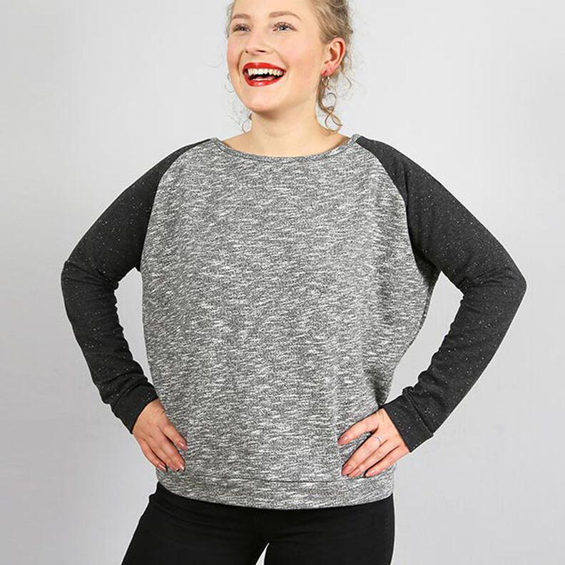 MRS. MONA Maglione raglan con maniche strette | Studio Schnittreif | XS-L,  image number 3