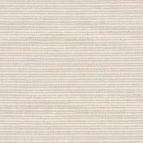 tessuto arredo canvas, righe sottili, riciclato – beige scuro, 