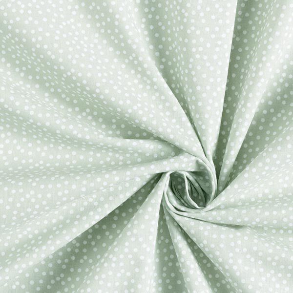 tessuto in cotone cretonne Punti irregolari – verde pastello,  image number 4