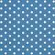 popeline di cotone grandi pois – colore blu jeans/bianco,  thumbnail number 1