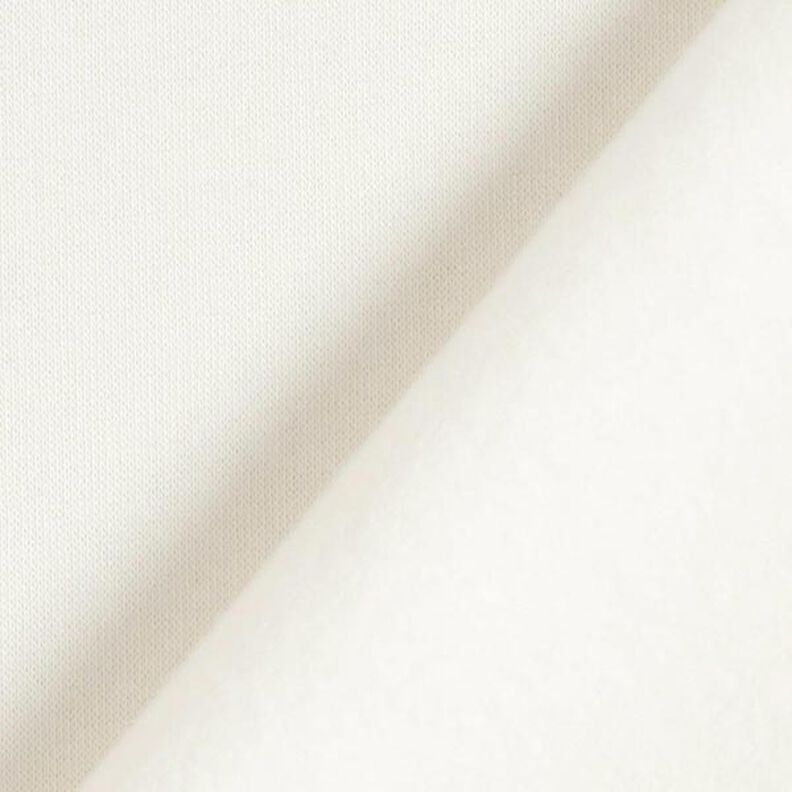 felpa garzata – bianco lana,  image number 5