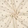 GOTS mussolina / tessuto doppio increspato Fiorellini romantici  | Poppy Fabrics – beige,  thumbnail number 3