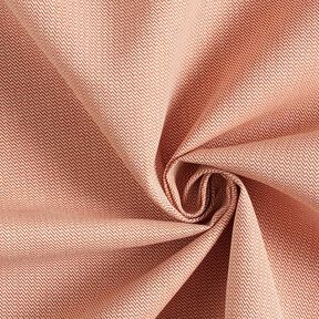 tessuto jacquard da esterni piccolo motivo zig-zag – terracotta, 