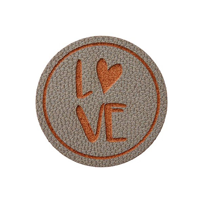 decorazione, love [ Ø 25 mm ] – beige,  image number 1
