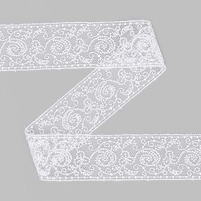 Inserto pizzo di tulle (25 mm) 1 – bianco, 