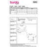 Camicia | Burda 5843 | 36-46,  thumbnail number 9