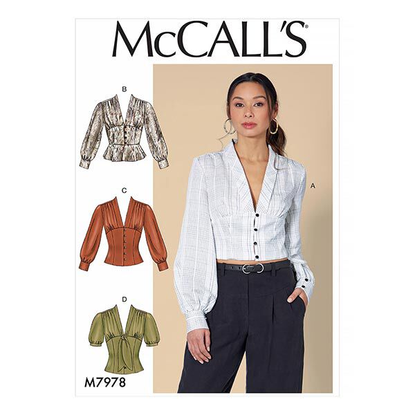 blusa, McCall‘s 7978 | 40-48, image number 1