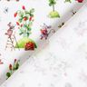 popeline di cotone Raccolta delle fragole stampa digitale – bianco,  thumbnail number 4