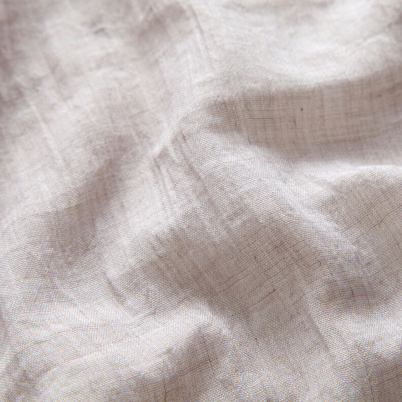 Voile Melange effetto stropicciato – grigio nebbia,  image number 2