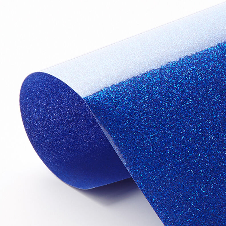 pellicola flessibile glitter Din A4 – blu reale,  image number 4