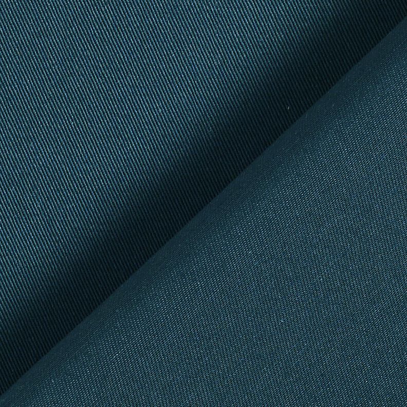 twill di cotone tinta unita – petrolio, image number 3