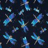 jersey di cotone Libellule | Glitzerpüppi – blu notte/turchese chiaro,  thumbnail number 1