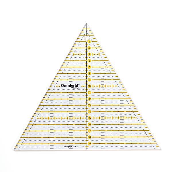 righello a triangolo multi 60° per patchwork [ Dimensioni:  20 cm  ] | Prym,  image number 1
