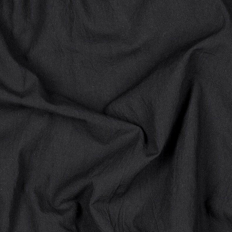 tessuto in cotone Krinkel pre-lavato – nero,  image number 2