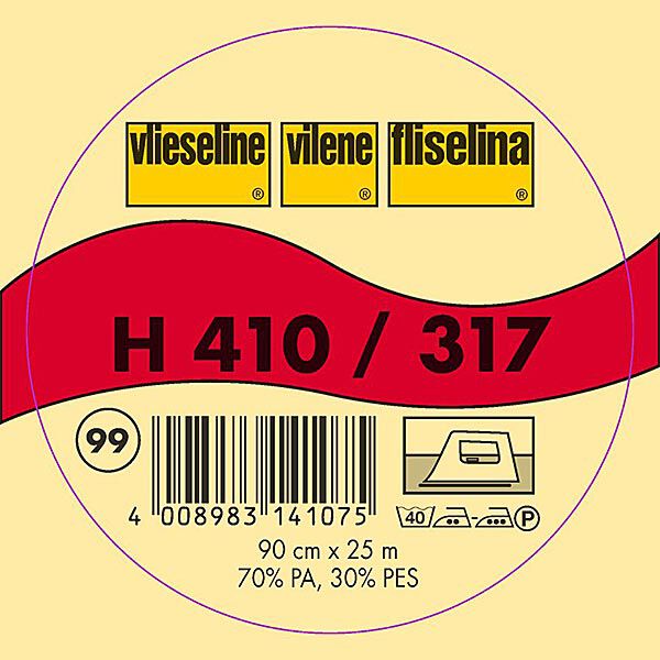 H 410 Interfodera termoadesiva | Fliselina – antracite,  image number 2