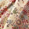 tessuto arredo gobelin Tralci di rose – beige chiaro/rosso,  thumbnail number 5