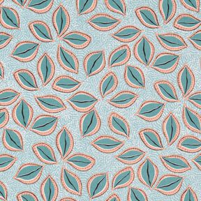 tessuto in cotone cretonne Foglie artistiche – eucalipto, 