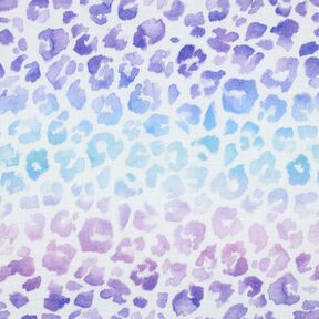 mussolina / tessuto doppio increspato Stampa leopardata sfumata stampa digitale | Poppy Fabrics –, 