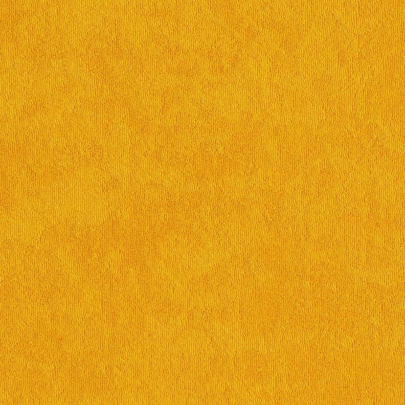 tessuto in spugna stretch tinta unita – giallo curry,  image number 4