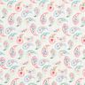 Paisley in misto lino – avorio/rosa,  thumbnail number 1
