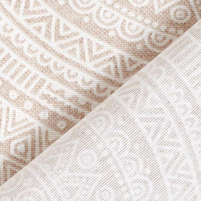 tessuto arredo tessuti canvas mandala – naturale/bianco,  image number 4
