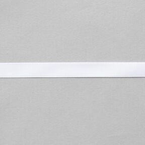 Nastro in satin [9 mm] – bianco, 